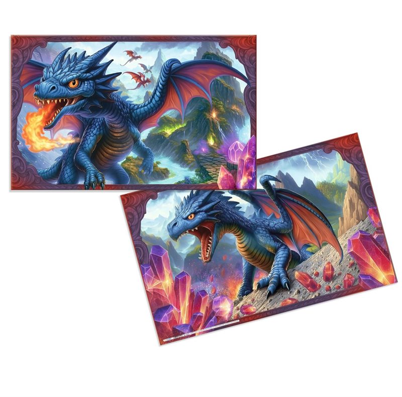 Skrivunderlägg Herma 55x35cm Dragon