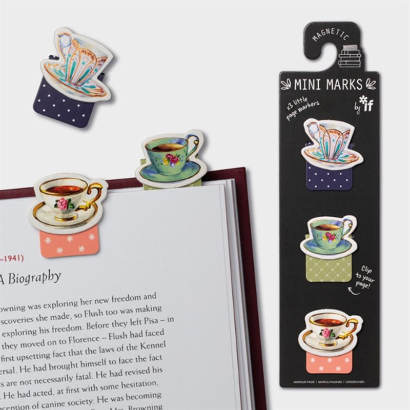 Magnetic Mini Marks by IF - Tea Cups
