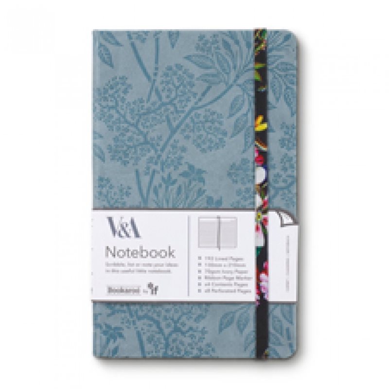 V&A Bookaroo (A5) JOURNAL - Kilburn Black Floral