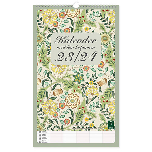 Kalender Paperstyle 2023-24 Vägg Graphic Romance