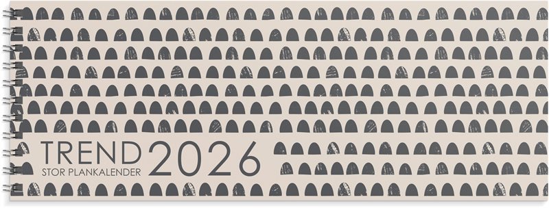 Kalender 2026 Stor Plankalender Trend