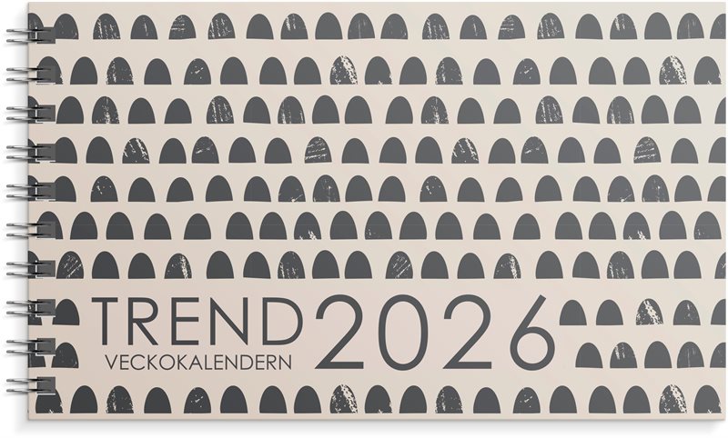 Kalender 2026 Veckokalendern Trend