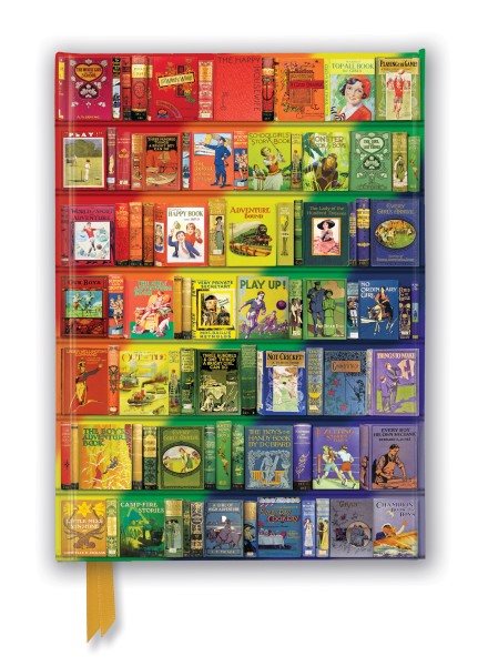 Bodleian Libraries: Rainbow Shelves (Foiled Journal) Linjerad