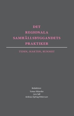 Det regionala samhällsbyggandets praktiker : tiden, makten, rummet