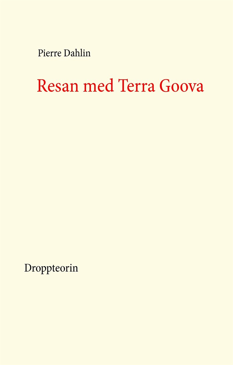 Resan med Terra Goova