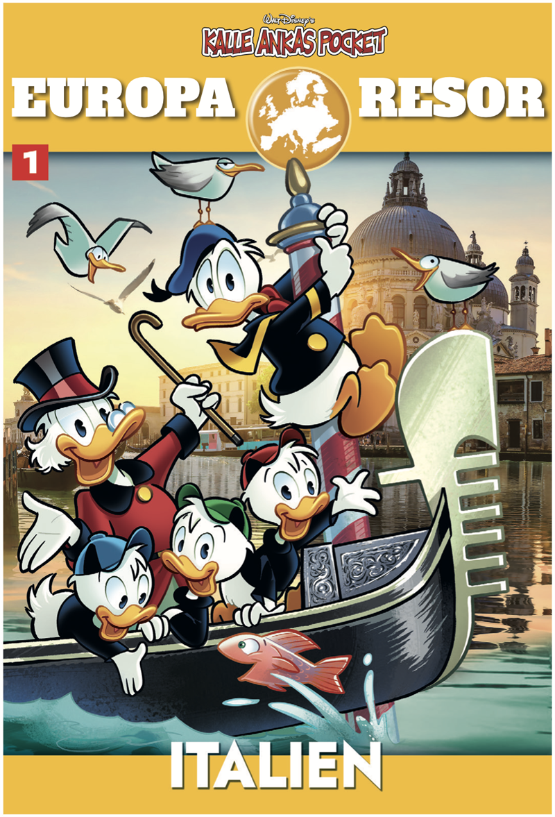 Kalle Ankas Pocket : Europa Resor Italien
