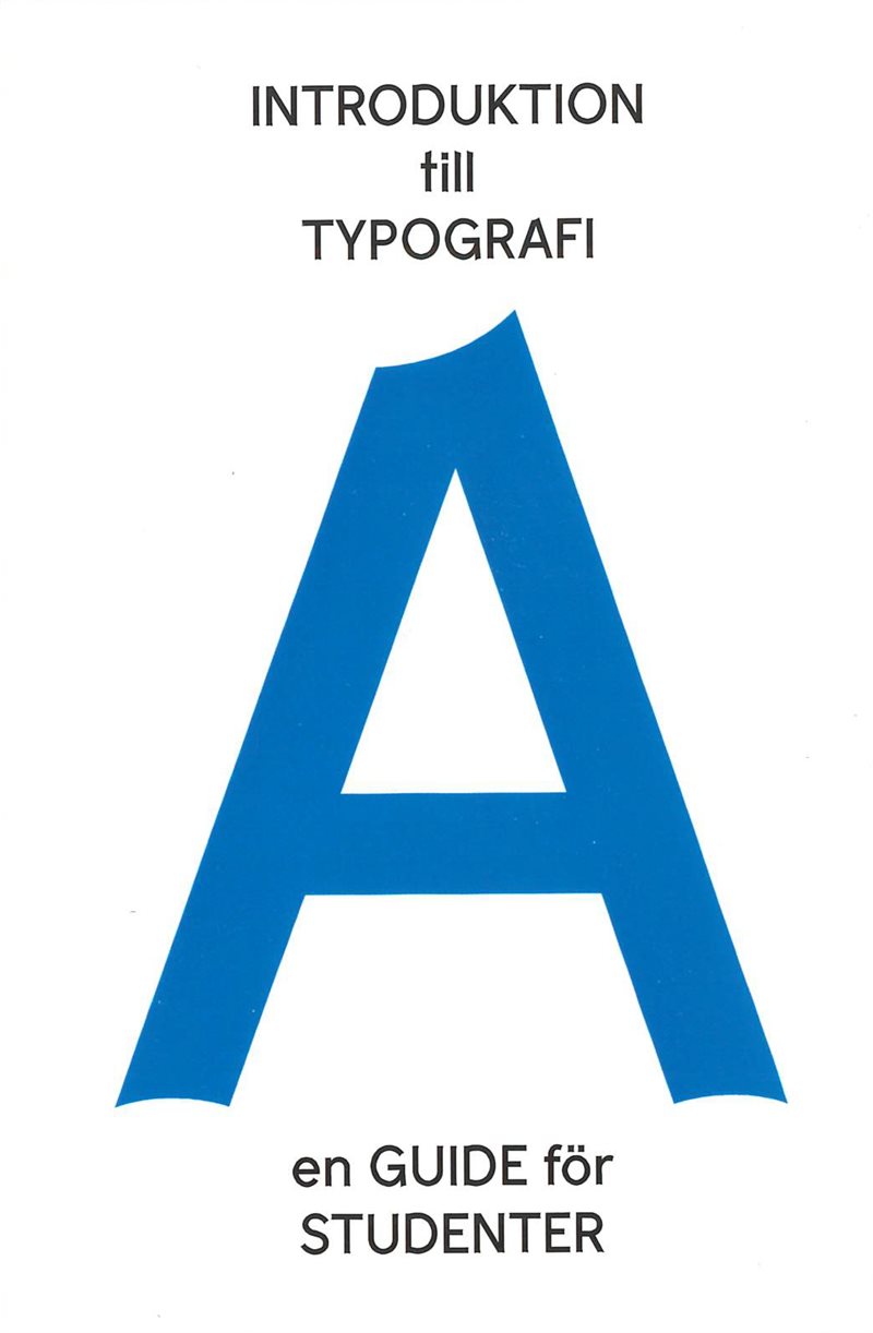 Introduktion till typografi - en guide för studenter