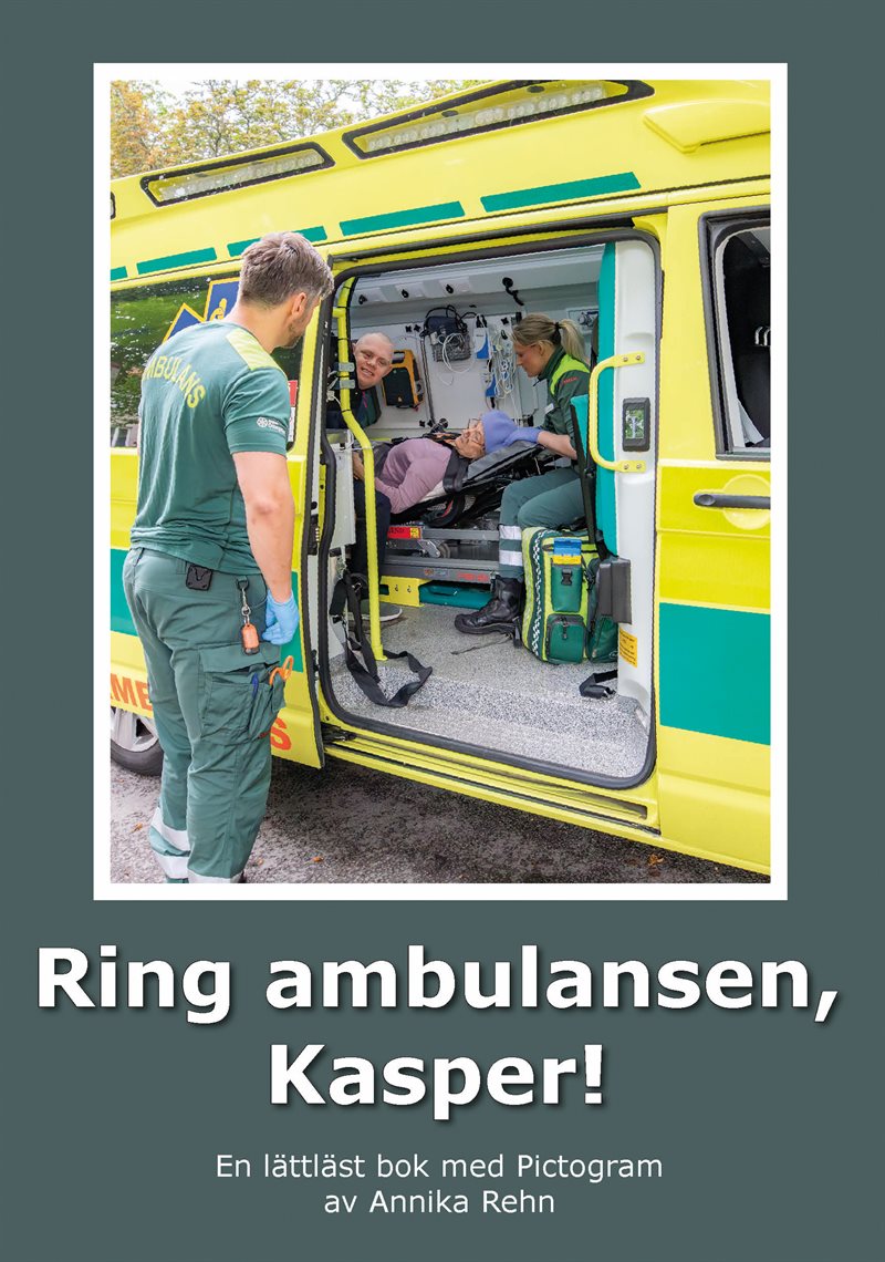 Ring ambulansen, Kasper! (Pictogram)