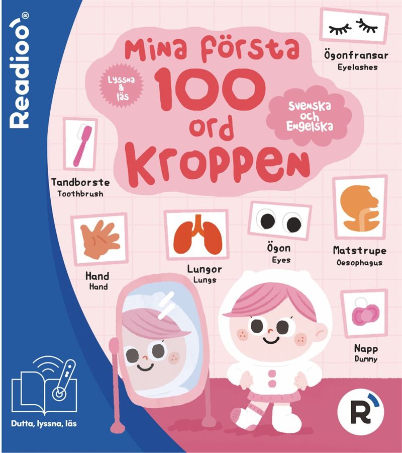 Tvåspråkig bok: Kroppen (Svenska och engelska)