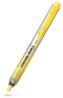 Överstrykningspenna PENTEL Clicker gul
