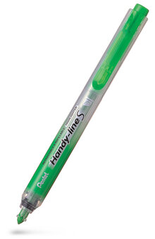 Överstrykningspenna PENTEL Clicker grön