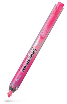 Överstrykningspenna PENTEL Clicker rosa