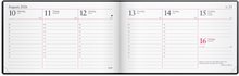 Kalender 2026 Veckokalendern svart plast