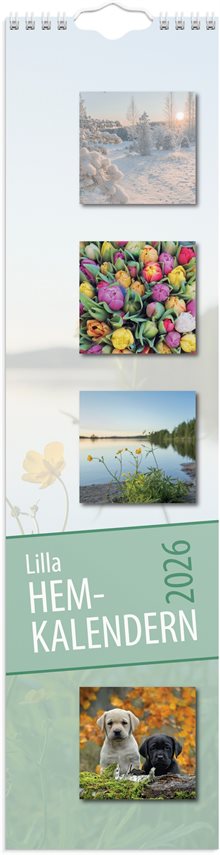 Väggkalender 2026 Lilla Hemkalendern