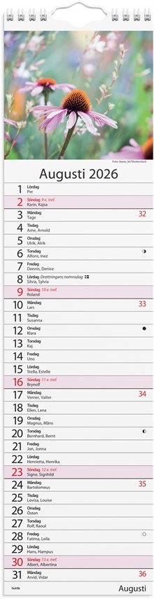 Väggkalender 2026 Lilla Hemkalendern