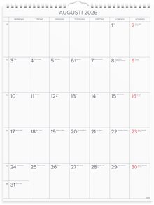 Väggkalender 2026 Stora Månadskalendern