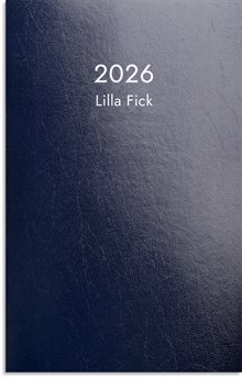 Kalender 2026 Lilla Fick blå kartong