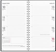 Kalender 2026 Master svart plast